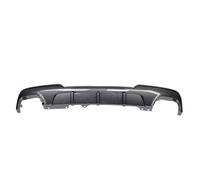 Car Rear Diffuser Bumper For BMW For 5 Series For F10 For F11 2010-2017 Rear Bumper Diffuser Diffusor Lip Black(Carbon 4 Out)