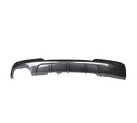 Car Rear Diffuser Bumper For BMW For 5 Series For F10 For F11 2010-2017 Rear Bumper Diffuser Diffusor Lip Black(Carbon single 2 out)