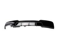 Car Rear Diffuser Bumper For BMW For 5 Series For F10 For F11 2010-2017 Rear Bumper Diffuser Diffusor Lip Black(Single Dual Out)