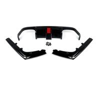 Car Rear Diffuser Bumper Rear Bumper Diffuser With Led Light For BMW For M3 F80 For M4 F82 F83 V Style 2014-2020 Side Splitters Spoiler Lip