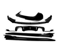 Car Rear Diffuser For BMW X5M F85 2014 2015 2016 2017 2018 Gloss Black Aero Body Kit Front Lip Rear Diffuser Side Skirts Bumper