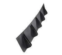 Car Rear Diffuser Shark Fins Bumper Splitter Chin Spoiler Lip Black Shunt Rear Bumper Lip For Volvo S40 S60 S70 V50(Matte Black)