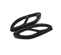 Car Rear Exhaust Muffler Pipe Cover Trim Tail Throat Frame Stainless Steel For Mercedes For Benz CLS C257 2018-2021 CLA 2017-2019(Black)