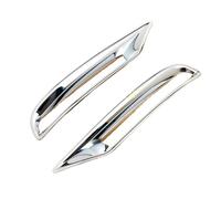 Car Rear Fog Lamp Frame/Fit For 2024 2025 Lexus TX350 TX500h+ Glossy Chrome Car Rear Bumper Fog Light Cover Surrounds Trims Rear bumper fog light frame