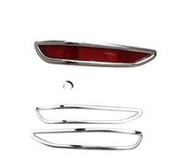 Car Rear Fog Lamp Frame/Fit For Chevrolet Equinox 2017-2022 Accessories Rearview Mirror Fog Light Lamp Rain Wiper Triangle Window Rear Trunk Box Tailgate Rear bumper fog light frame(1)