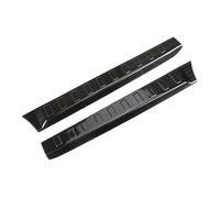 Car Rear Inner Door Bumper Tail Prevent Scuff Plate Sill Guard Cover Trim For Land Rover For Discovery 5 L462 2017-2021(Black)