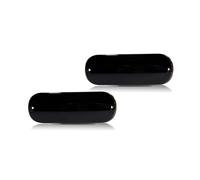 Car Rear Lamps For Chrysler PT For Cruiser 2001-2005 Car Rear Bumper Reflector Backup Reverse Light Cover Housings Kit No Bulb/Socket Car Tail Lights Assembly(Dark grey Lens)