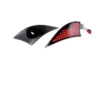 Car Rear Lamps For Lexus IS250 IS350 IS200t IS300 2014-2020 Function As Tail Brake Rear Fog Lamps LED Bumper Reflector Lights Car Tail Lights Assembly(2 X Dark Gray)