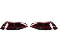 car rear led light,brake light The third brake light For VW For Golf 7 Mk7 For Golf 7.5 Mk7.5 2013-2020 LED Brake Flowing Water Flicker(Red 2pcs)