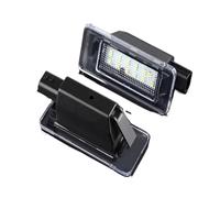 Car Rear License Plate Lamps For Dacia For Duster 2018-2Pcs Canbus LED License Number Plate Light Lamp 265108990E Plate Light