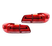 Car Rear Light Assemblies 1Set LED Rear Bumper Taillight Brake Warning Light For VW For Tiguan 2013 2014 2015 2016 Assembly Auto Parts Tail Light Lamp Lens