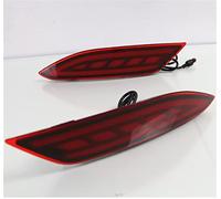 Car Rear Light Assemblies 2PCS Rear Reflector For HR-V For HRV For Vezel 2014 2015 2016 2017 2018 Brake Lights Bumper Lamp Turn Signal Warning Light Rear Tail Light Lamp Lens(2 Functions/Red)