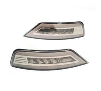 Car Rear Light Assemblies 2Pcs Rear Tail Bumper Lamp Reflector Fog Light Turn Signal For Focus Hatchback 09-13 For Ecosport 13-20 For Kuga For Escape 13-18 Rear Tail Light Lens(3 Functions)