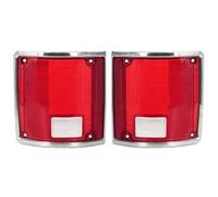 Car Rear Light Assemblies Compatible With Chevrolet For K10 C10 C20 C30 1973-1988 1989 1990 1991 Tail Light Lens Cover Brake Lamp Shell Taillight 5968329 5968330