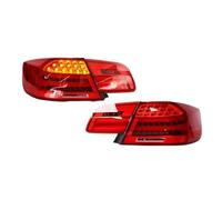 Car Rear Light Assemblies For BMW E92 335 For M3 3-Series 2006 2007-2013 Sedan Coupe LCI Brake Lights Reverse The Lights Turn Signal Taillight Assembly Rear Tail Light Assembly(RED)