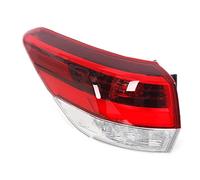 Car Rear Light Assemblies For Toyota For Highlander 2017-2019 Rear Bumper Left Right Outside InsideTail Light Tail Lamp Stop Brake Lamps NO Bulb Rear Tail Light Lens(Outside-Left)