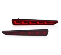 Car Rear Light Assemblies For Toyota For Raize 2019 2020 2021 2022 LED Rear Bumper Reflector Light Auto Brake Warning Lamp Turn Signal Fog Car Accessories 12V Tail Light Lamp Lens(Red B)
