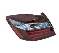 Car Rear Light Assemblies Left Right Car Accessories Taillight For Accord 2016 2017 Auto Brake Lights Turn Signals Tail Fog Rear Tail Light Lamp Lens(Low profile Left)