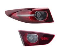 Car Rear Light Assemblies Left/Right Side Tail Lamp For Mazda 3 Sedan 2019 2020 2021 BCJH51160A Rear Light Brake With No Bulb Rear Tail Light Lens(Left-2PC)