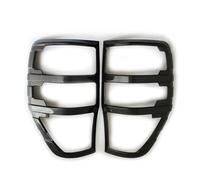 Car Rear Light Cover Trims ABS Chrome Tail Lights Covers For Ranger For Wildtrak T6 T7 T8 2012 2013 2014 2015 2016 2017 2018 2019 2020 2021 Car Styling Rear Tail Light Cover Protector(Carbon Look)
