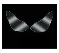 Car Rear Light Cover Trims For Tesla For Model 3 Y S X TPU Blackened Headlight Taillight Foglight Protective Film Headlight Tail Lamp Color Changing Films Rear Tail Light Guard(3 Clear Headlamp)