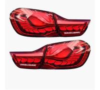 Car Rear Light For BMW For 4 Series For M4 2013-2020 For GTS F32 F36 F82 F83 Taillight Assembly Dragon Scale Tail Light LED Turn Brake DRL Lamp(RED 2013-2019)