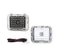 Car Rear Light For Toyota For C-HR For CHR white LED Car Tail Lights Rear Cargo Trunk Light Tailgate Lamp Suitcase Assembly 2016-2021 Taillight lenses(WHITE)