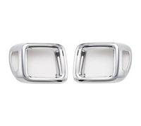 Car Rear Light Tail Back Lamp For Renegade 2016-2022 Car Tail Light Cover Trim Car Lamp Hood Taillight Guard Decoration(Silver-pair)