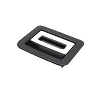 Car Rear Luggage Trunk Boot Mat Floor Carpet Switch Latch Handle For 7P5 2011-2016 95855111500 95855111501(Black)