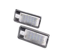 Car Rear Number Plate Lamp For A3 For A4 For S4 For RS4 For B6 For B7 For A6 For RS6 For S6 For C6 For S5 For Q7 2pcs License Plate Lamp LED Number Light