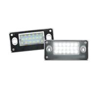 Car Rear Number Plate Lamp For A3 For S3 For 8L For LCI For A4 For S4 For Avant For B5 For RS4 For 8D 2Pcs White LED License Plate Light Number Lamp
