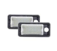 Car Rear Number Plate Lamp For A3 For S3 For A4 For S4 For RS4 For B7 For A6 For S6 For A5 For S5 For Q7 For A8 LED White License Light Number Plate Lamp