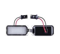 Car Rear Number Plate Lamp For Escape For Explorer For Ranger For C-MAX For S-MAX For B-Max For Focus 2pcs White LED License Number Plate Light Lamps
