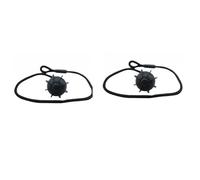 Car Rear Parcel Shelf String Fixing Cord Universal Tailgate Trunk Parcel Shelf String Cord Tonneau Cover Strap