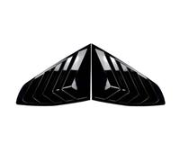 Car Rear Quarter Window Louvers for BMW 4 Series Gran Coupe G26 2020-2025, ABS Plastic Side Vent Blinds OEM Style Trim Cover Trim UV-Protected,Black