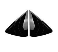 Car Rear Quarter Window Louvers for BMW X6 F16 2015-2019, ABS Plastic Side Vent Blinds OEM Style Trim Cover Trim UV-Protected,Black
