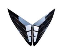 Car Rear Quarter Window Louvers for Kia K5 2022-2023, ABS Plastic Side Vent Blinds OEM Style Trim Cover Trim UV-Protected,Black