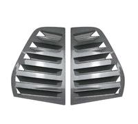 Car Rear Quarter Window Louvers for Volkswagen Golf 5 MK5 2003-2008, ABS Plastic Side Vent Blinds OEM Style Trim Cover Trim UV-Protected,Carbon Fiber