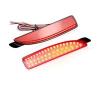 Car Rear Reflector For Mazda 3 For Axela 2014-2018 Multi-function Auto Brake Light Reflector 12V 2PCS good Bright Car LED Rear Fog Lamp Bumper Car Rear Bumper Reflector(2PC Red Lens)