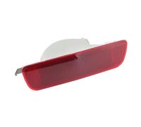 Car Rear Reflectors Compatible With Nissan For Qashqai 2007-2013 Car Red Rear Bumper Tail Central Fog Lamp Reverse Reflector Brake Lights Cover Parts