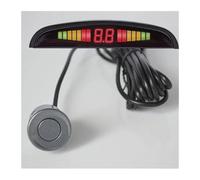 Car Rear Reversing Radar Parking Sensor Kit Backlight Display With Switch Reverse Backup Monitor Detector Vehicles Assist Sensor(Gray)