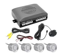 Car Rear Reversing Radar Sensors 22mm AHD Parking Sensor Security Reverse Backup Assistance Monitor Display Parking Sensor(Silver)