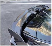 Car Rear Roof Lip for Audi RS Q3 F3 SUV 2019 2020-2024, Rear Trunk Boot Lip Wing Spoiler Rear Roof Spoiler Wing Exterior Accessories, B-Carbon Fiber Pattern