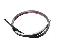 Car Rear Roof Lip Spoiler Wing Car Rear Trunk Lid Tail Wing Lip Trim Universal Soft Spoiler Sticker 1.2/1.5m Bonnet Hatch Gate Lightweight Roof Flexible