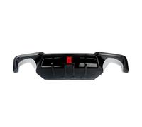 Car Rear Roof Spoiler For BMW 5 Series F10 Bumper 2010 2011 2012 2013 2014 2015 2016 Carbon Look Rear Diffuser with LED Light(Glossly Black)