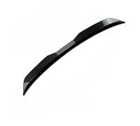 Car Rear Roof Spoiler For Seat For LEON 1P 5F MK3 For ST For Cupra TGI For FR Hatchback Car Tail Wings Fixed Wind Spoiler Rear Wing Bodykits Tuning Rear Trunk Boot(Gloss black)