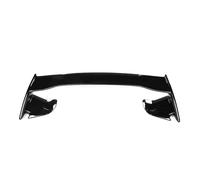 Car Rear Roof Spoiler Lip Extension For Subaru WRX Sti 4 Door Sedan 2015-2019 Rear Trunk Spoiler Lip Boot Wing Lip Body Kit(Glossy black)