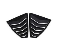Car Rear Side Window Louver Shutter Cover Compatible For Subaru WRX S4 STI VB 2021-2023 1Pair Quarter Window-shades Trim Accessories(Black)