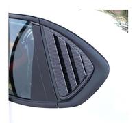 Car Rear Side Window Louvers Cover for Third generation MG6/MG6PRO 2017-2022 ABS Window Shutter Cover Trim,A/glossy Black