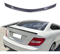 Car Rear Spoiler for Benz C-class W204 2doors 2012-2015, Rear Trunk Roof Spoilers Tail Wing Car Modification Accessories